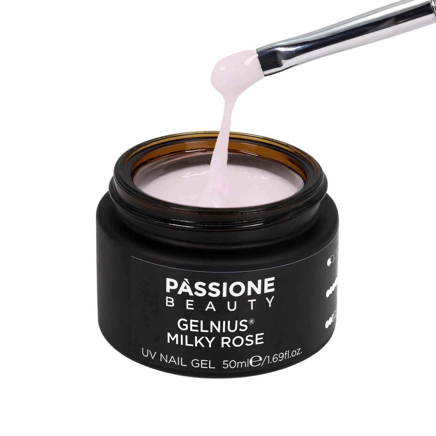 Kit GELNIUS® Pink Collection 50 ml - Coffret de gels constructeurs roses 2 en 1 - détail 1