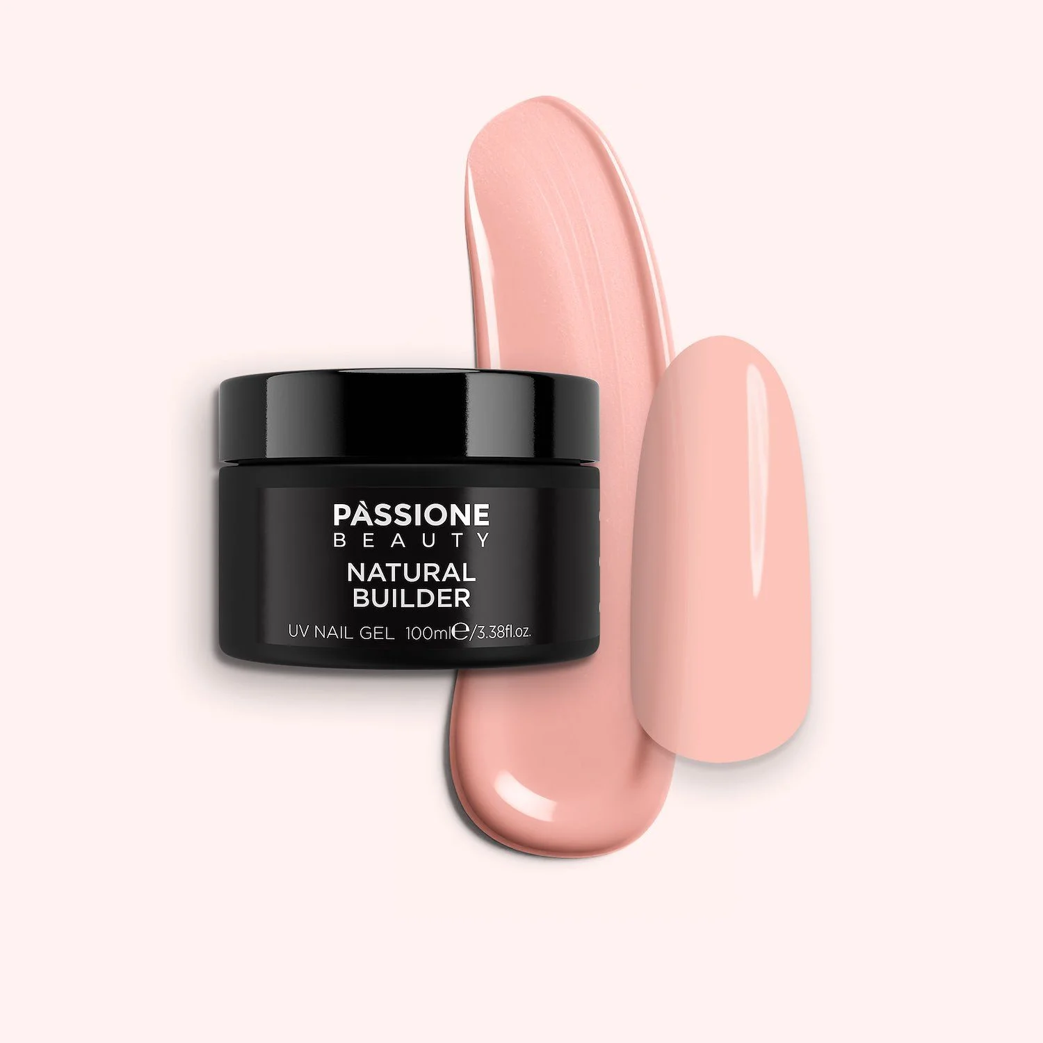 Natural Builder 100ml - Builder Gel thixotropisch Nude-Rosa mit hoher Viskosität