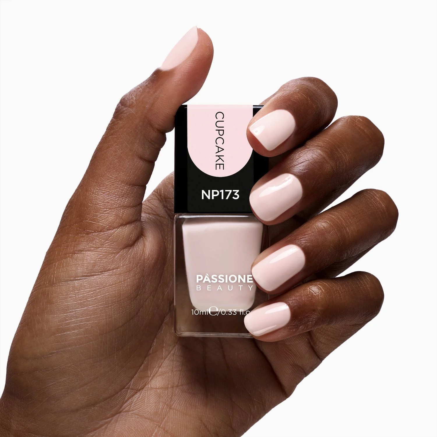 Esmalte NP173 Cupcake - Esmalte color rosa pastel claro - detalle 1