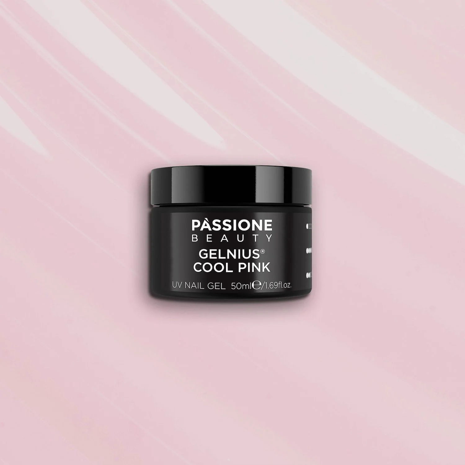 GELNIUS® Cool Pink 50 ml - Gel constructeur 2 en 1 à faible viscosité rose froid - détail 2