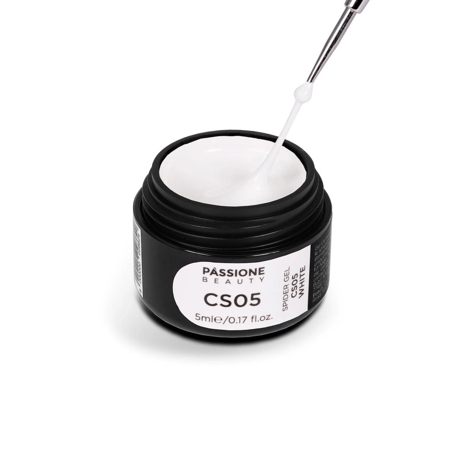 Spider Gel White-5ml - White elastic nail art gel