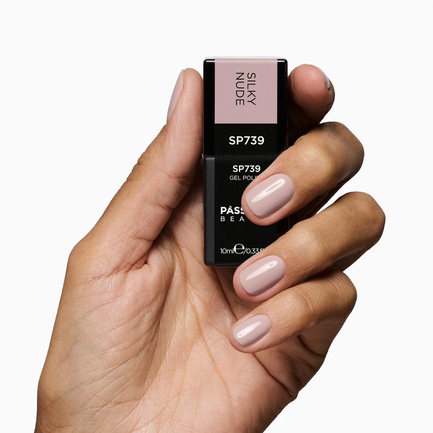 Vernis semi-permanent SP739 Silky Nude - Vernis semi-permanent nude froid - détail 1