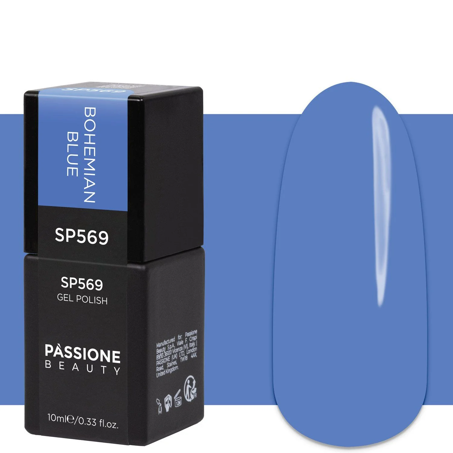 Gel Nail Polish SP569 Bohemian Blue - Indigo Blue Gel Polish