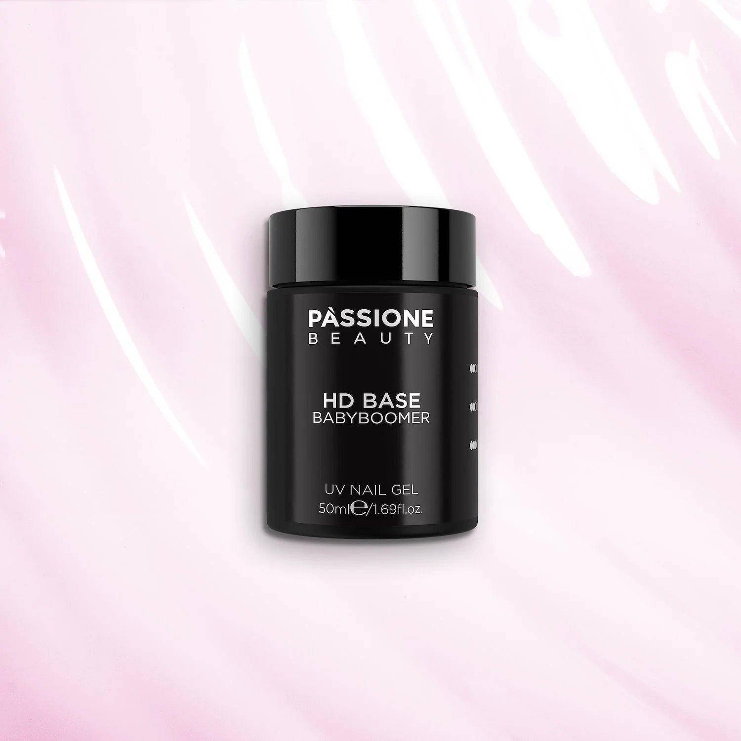 HD Base Babyboomer 50 ml - Base Rubber Semipermanente Rosa chiaro lattiginoso 50 ml - dettaglio 3