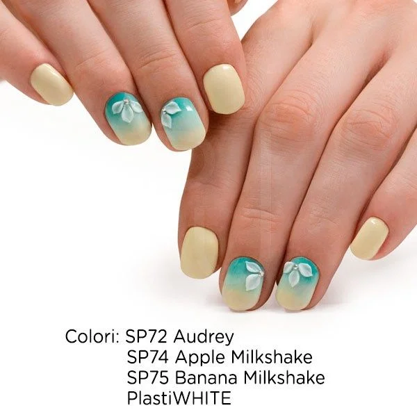 Gel Nail Polish GP72 Audrey  - Dark Aquamarine Gel Polish - detail 1