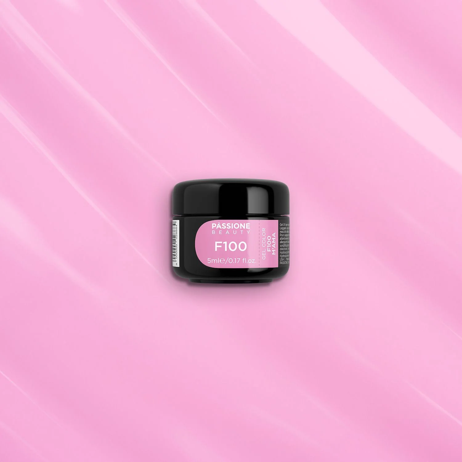 Gel Colour F100 M'Ama - Cold PinkSelf-sealing UV Gel Colour - detail 2