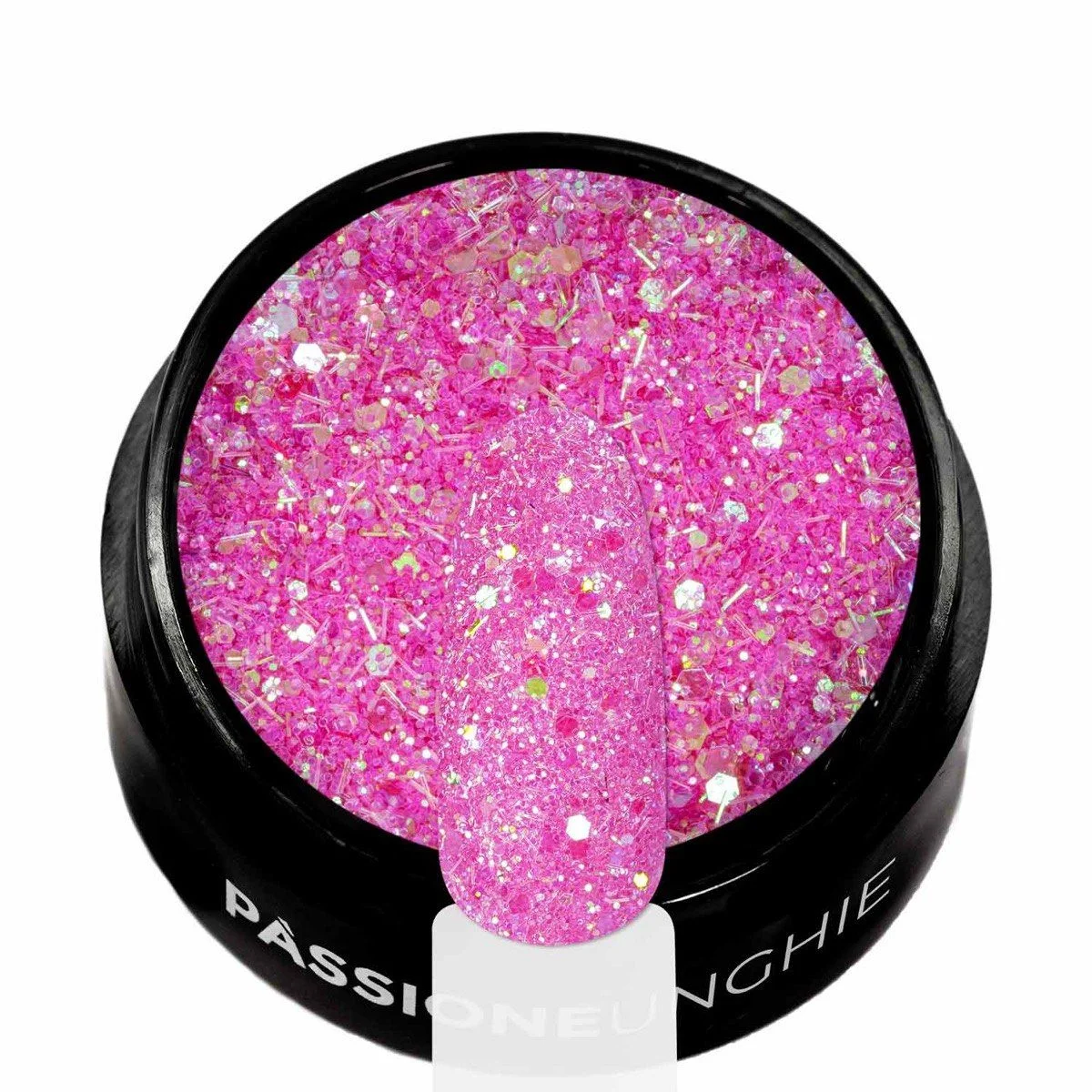 Fairy Glitter Mix - Glitter mix in soft colours for nail art  - detail 3