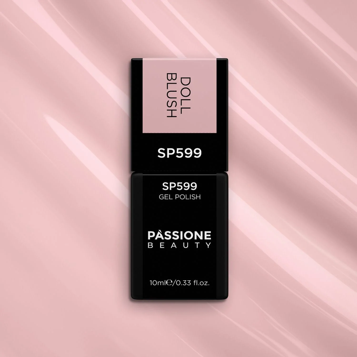 UV Nagellack SP599 Doll Blush - UV-Nagellack in pfirsichfarbener Nude-Rose - Detail 2