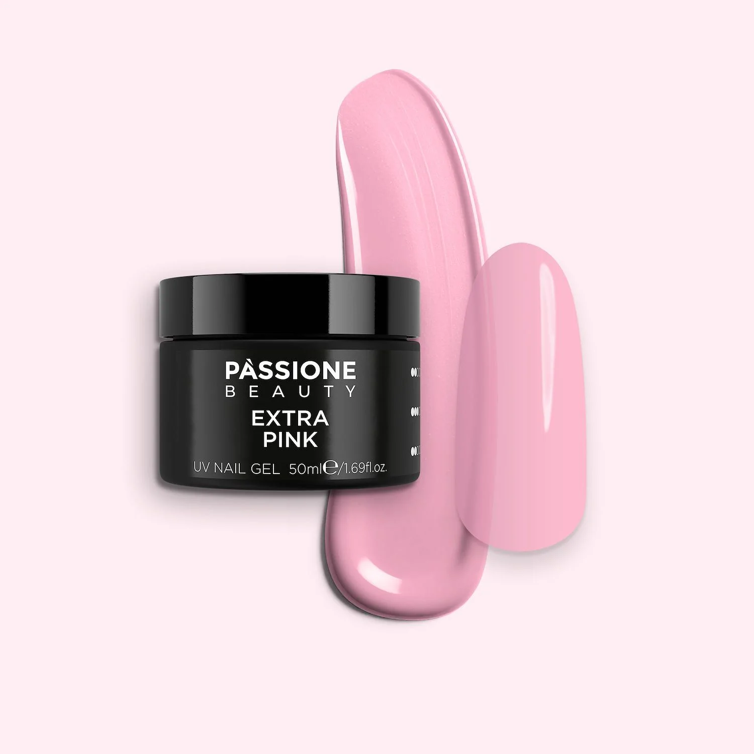 Extra Pink 50 ml - Builder Gel selbstnivellierend milchig lebhaftes Rosa