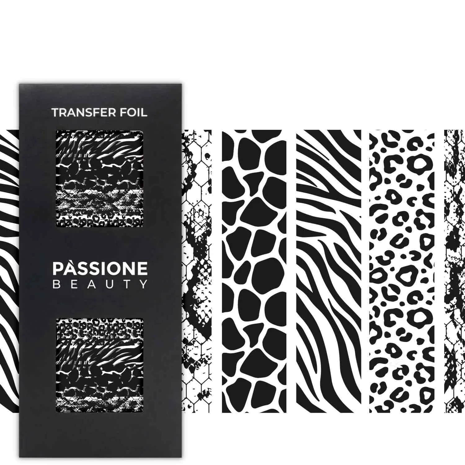 Savage - Transfer Foil - Transfer Foil for nails with animalier pattern