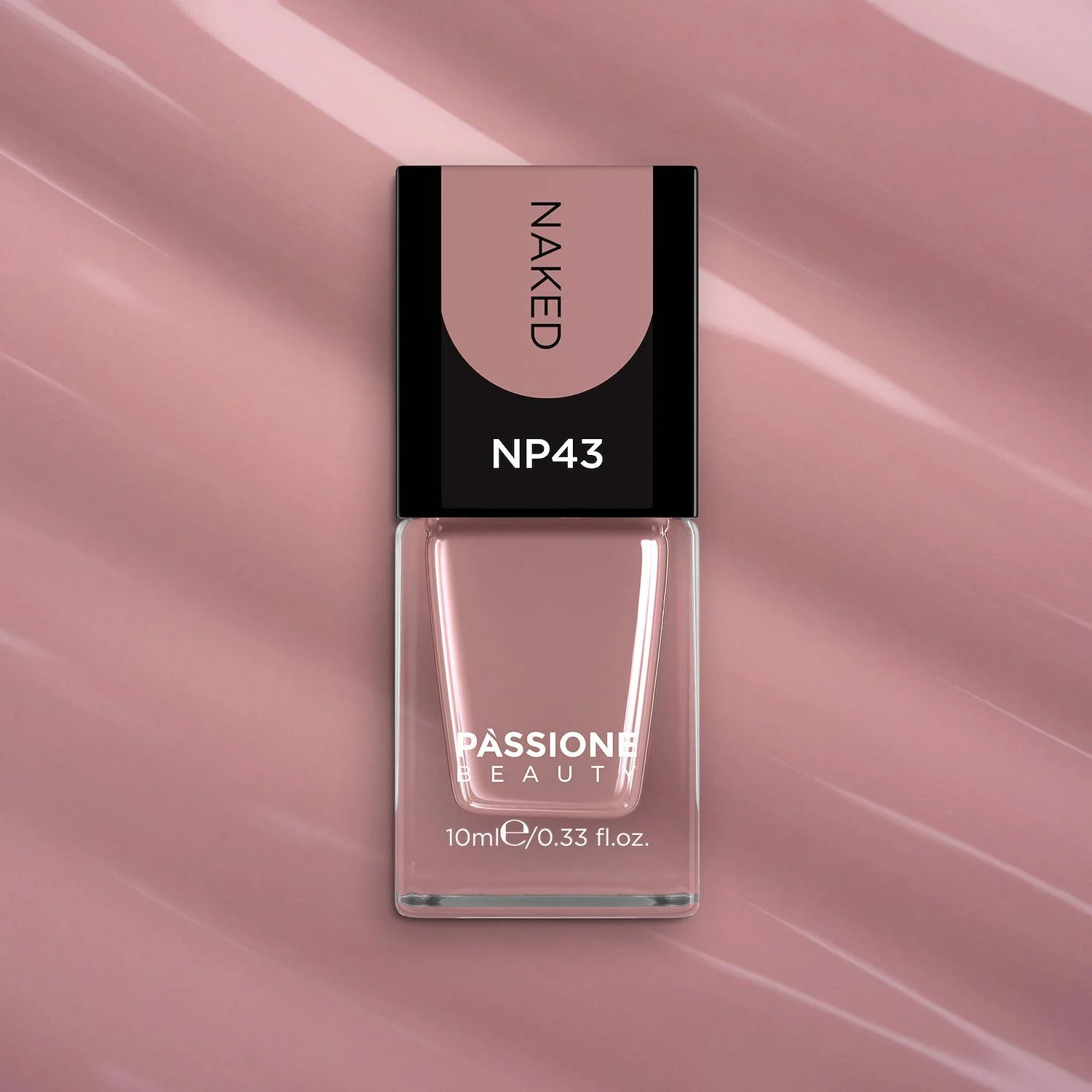 Nagellack NP43 Naked - Nude-Nagellack - Detail 1