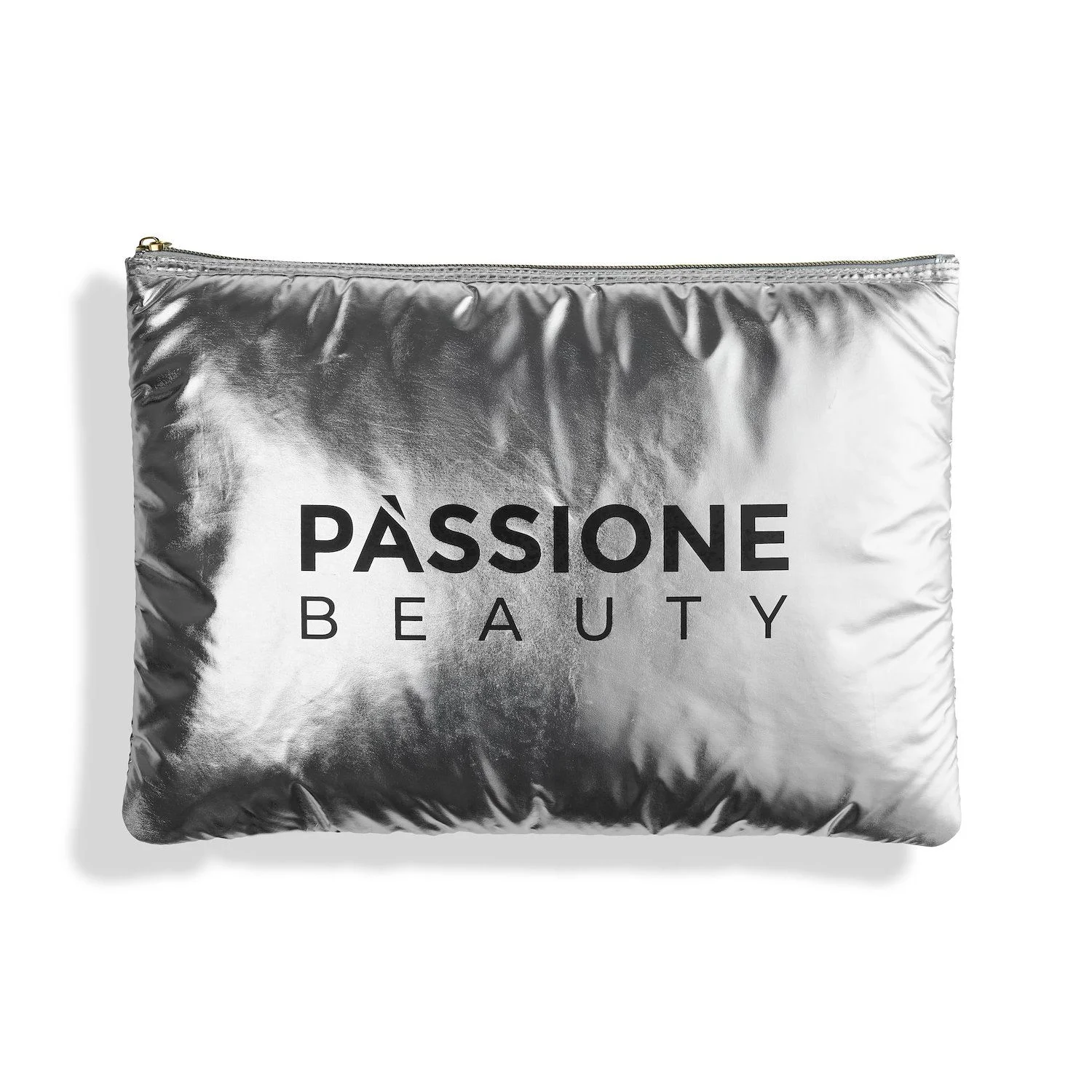 Beauty Pouch – Maxi Silver - Bolso de mano Passione Beauty Plata – maxi  