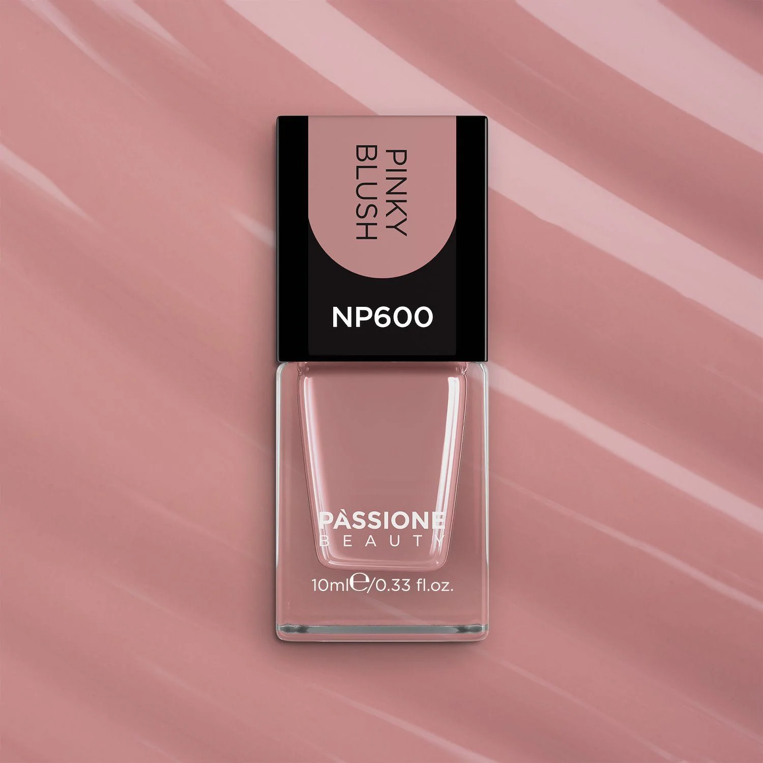 Esmalte NP600 Pinky Blush - Esmalte color rosa malva  - detalle 2