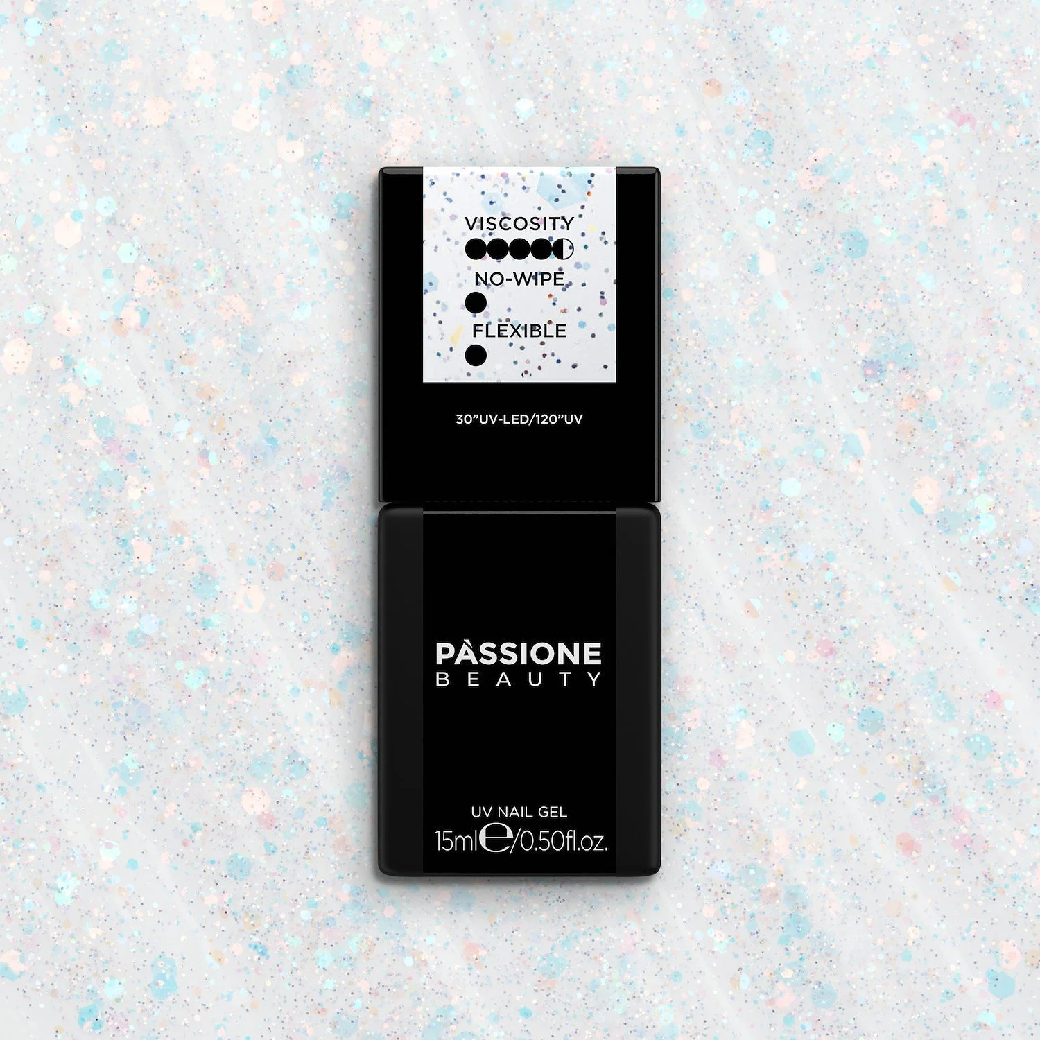 Galaxy Gloss 15 ml - Finish senza dispersione ad effetto glitterato  - dettaglio 2