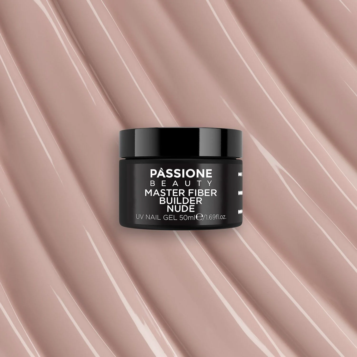 Master Fiber Builder Nude 50ml - Gel costruttore autolivellante nude con fibre di vetro - dettaglio 2