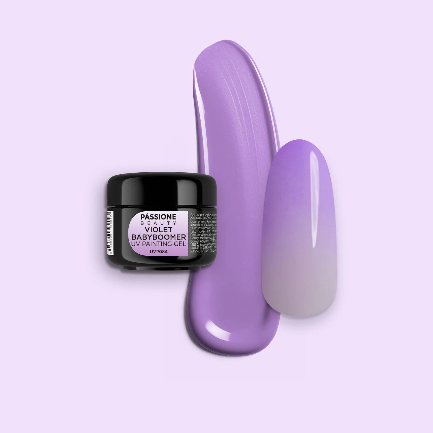 Violet Babyboomer UV Painting Gel - Babyboomer UV Painting Gel Violet