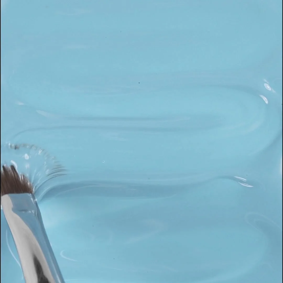 Application of Gel Colour C167 Aquarius