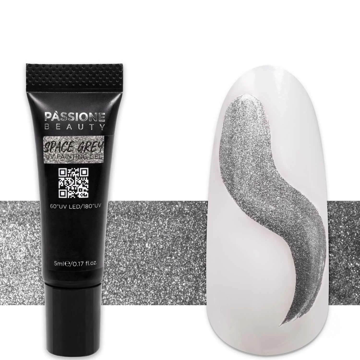 Cosmos Metallic Painting Gel Kit - Kit de painting gels metálicos para nail art - detalle 2