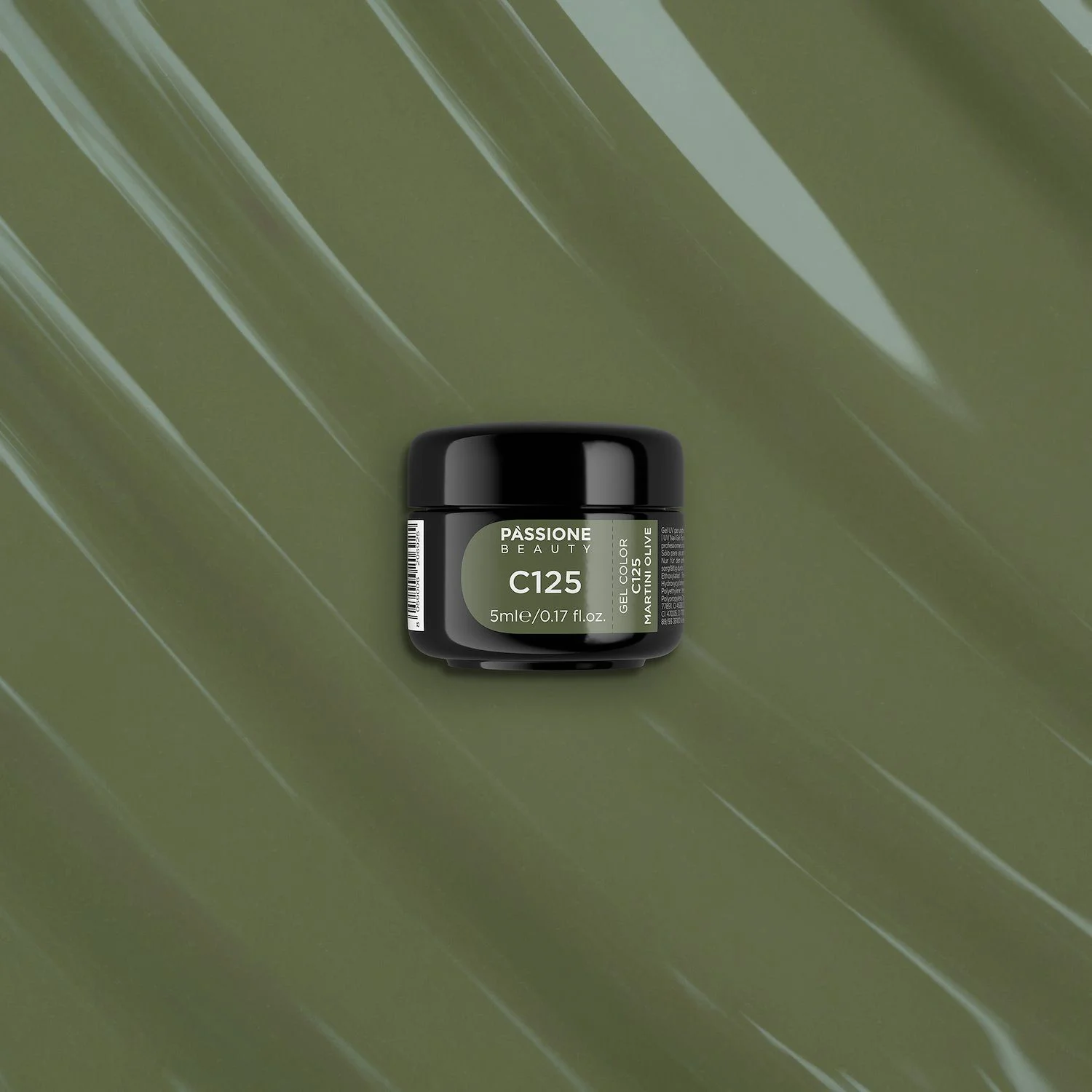 Gel Color C125 Martini Olive - Gel color verde oliva  - detalle 1