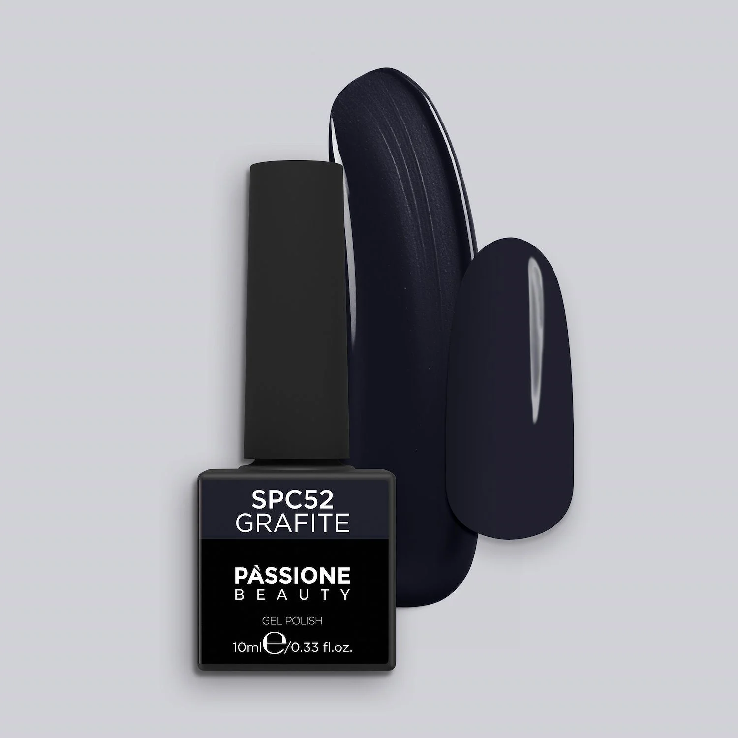 UV Nagellack SNC52 Grafite - UV Nagellack in dunklem Anthrazit