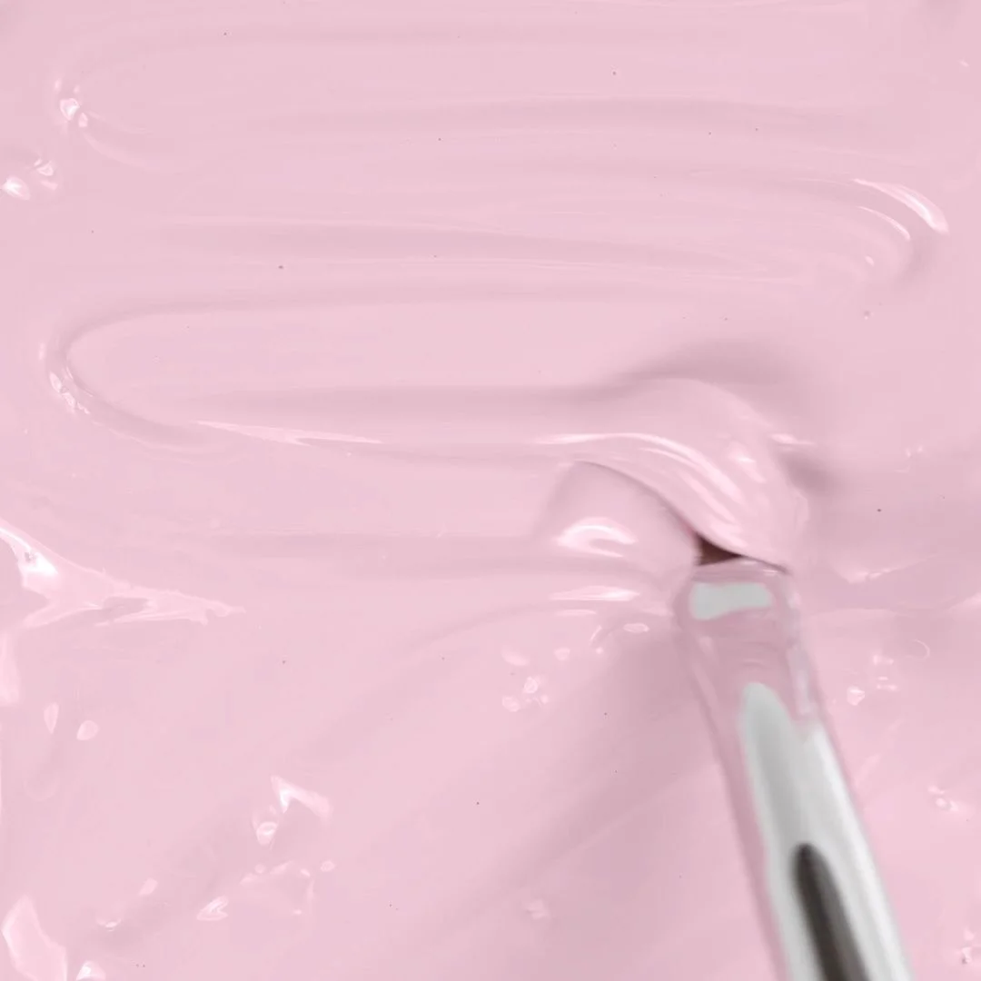 Anwendung von Farbgel A84 Milkshake