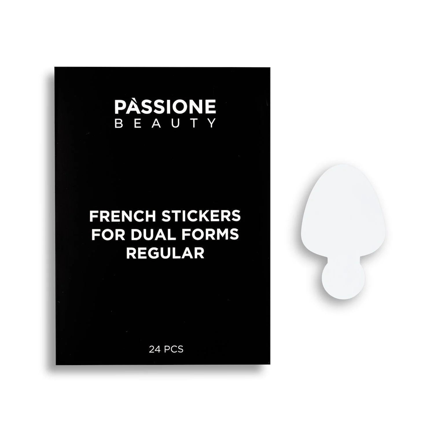 French Stickers per Dual Form Regular - Adesivi in silicone per Dual Form regular