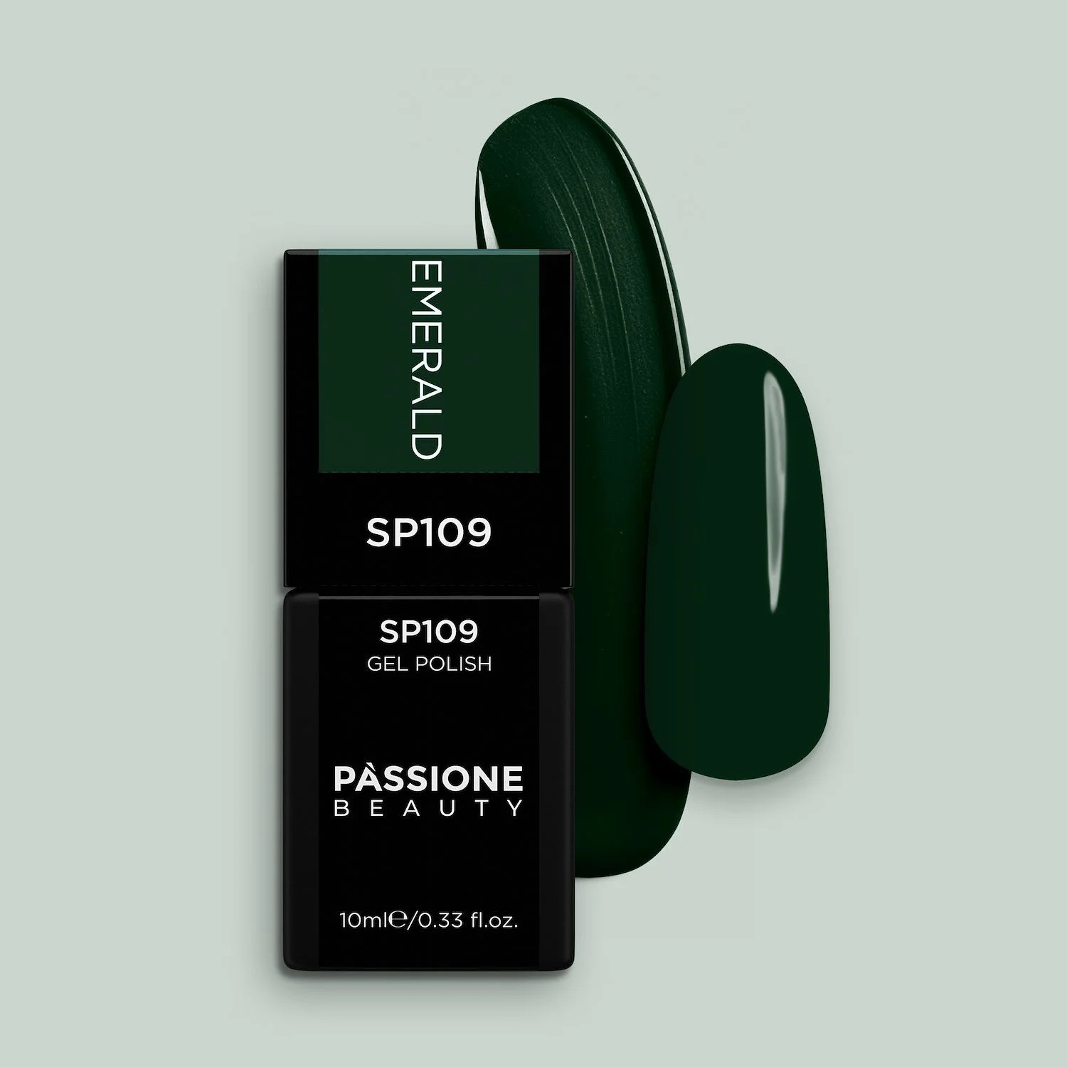 Vernis semi-permanent VS109 Emerald - Vernis semi-permanent vert emeraude foncé