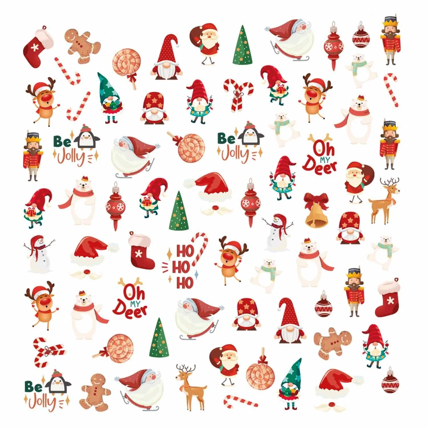 Oh my Deer - Nail Stickers - Oh my Deer - Nail Stickers for nail decoration - detail 1