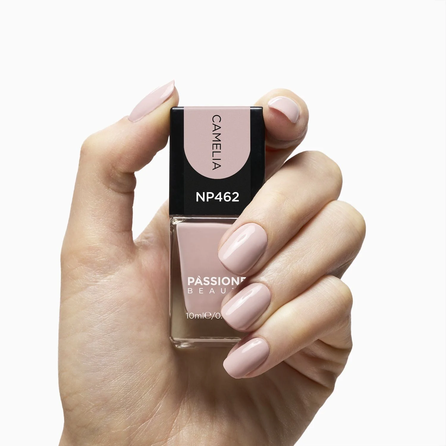 Nagellack NP462 Camelia  - Nude-Nagellack mit Rosatönen - Detail 3