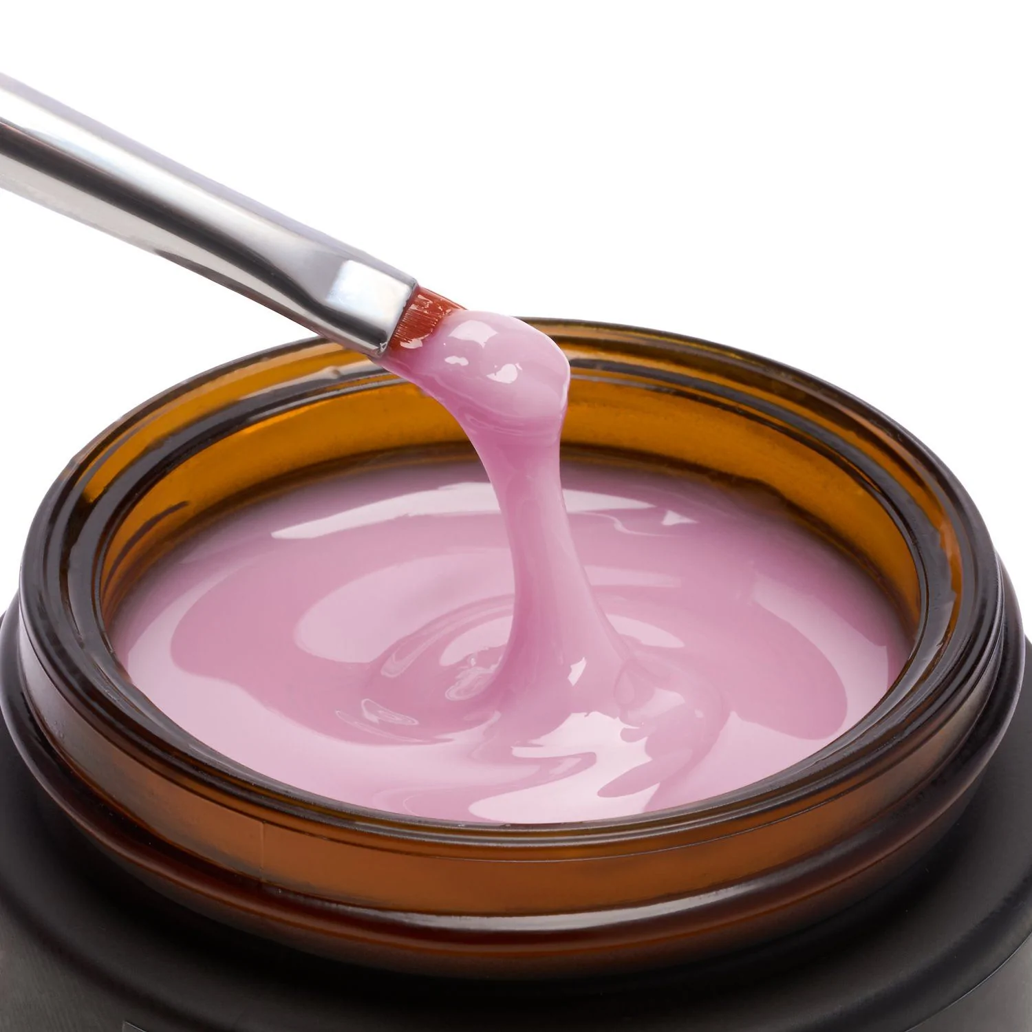 Pastel Rose 15 ml - Gel de construction auto-égalisant rose pastel - détail 3