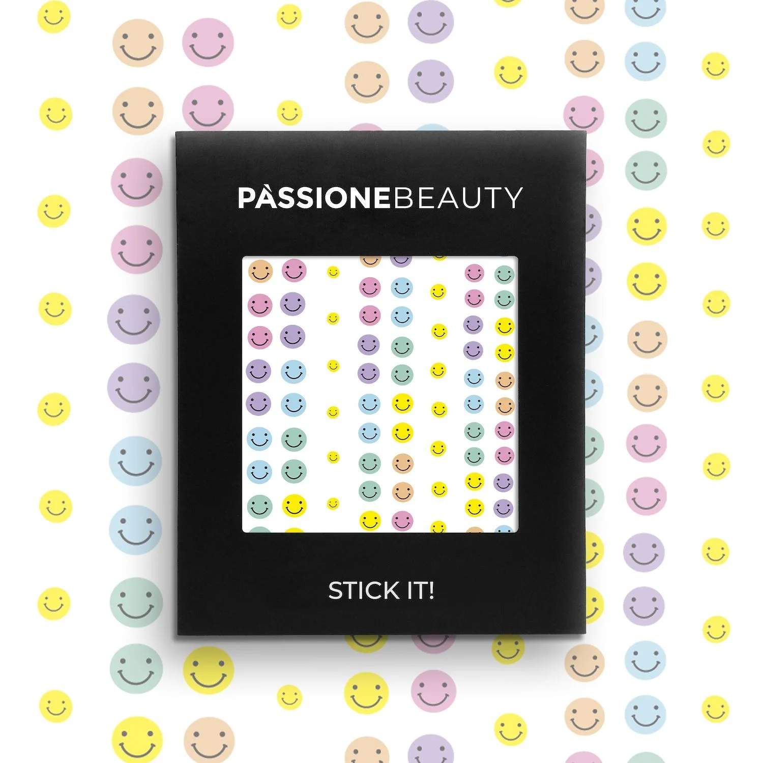Emoji - Nail Stickers - Spring nail art stickers with emoji