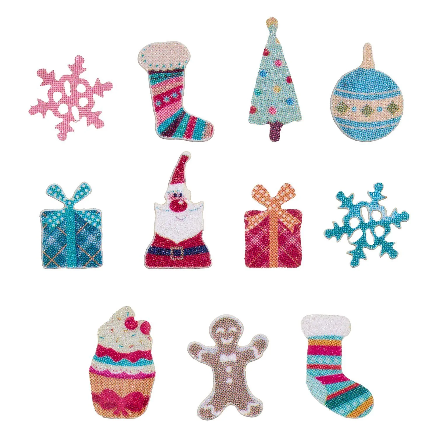 Jolly Xmas - Nail Deco - Decorazioni in carta con fantasie natalizie - dettaglio 2