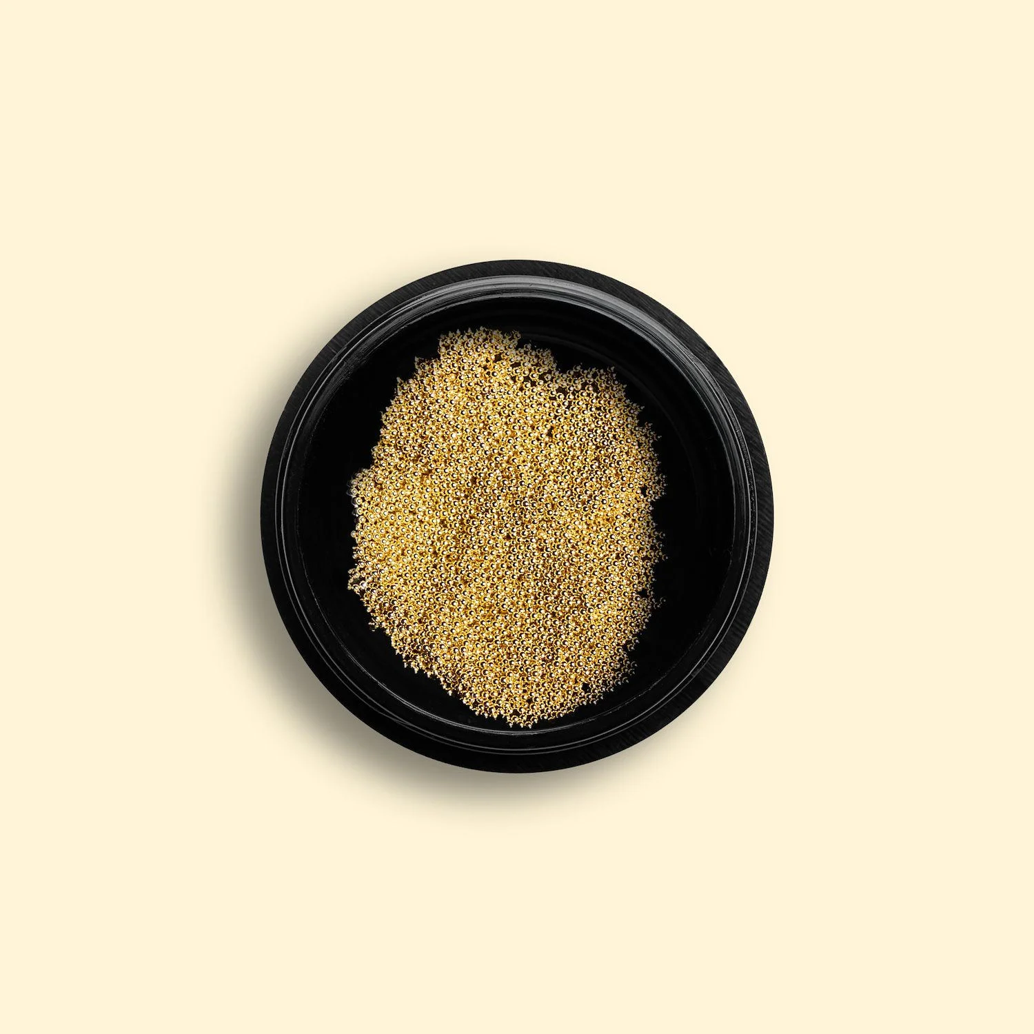 Ultra Feine Gold-Mikrokügelchen - Ultra Feine Nagelmikrokügelchen, Farbe Gold