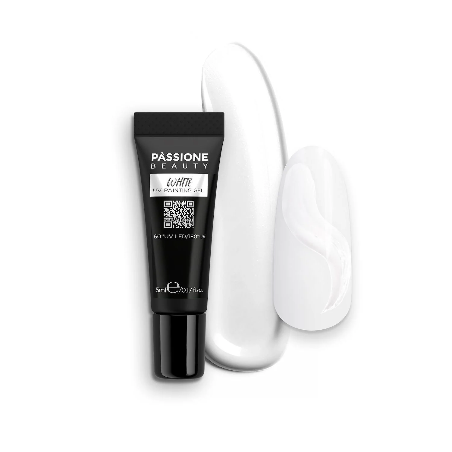 White UV Painting Gel - White UV paint gel blanc