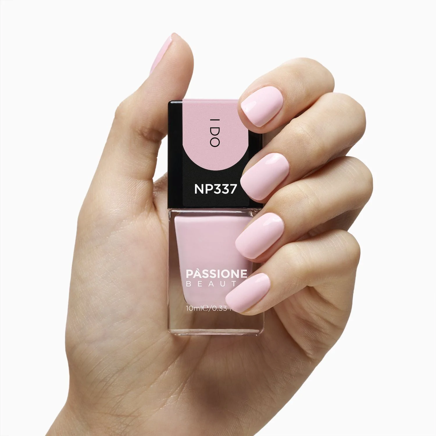 Vernis NP337 I Do - Vernis à ongles couleur rose pastel - détail 2