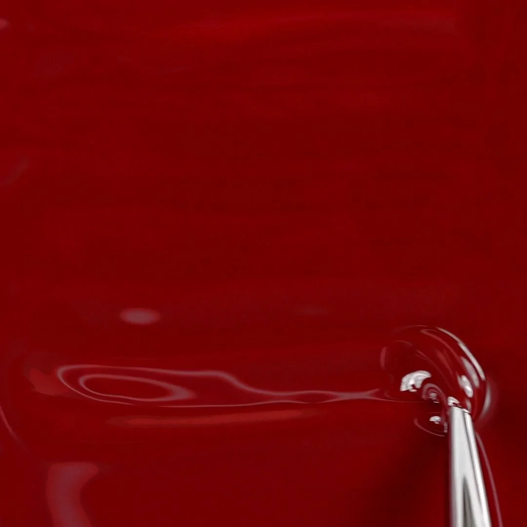 Application of Gel Nail Polish Vampire HD Color 