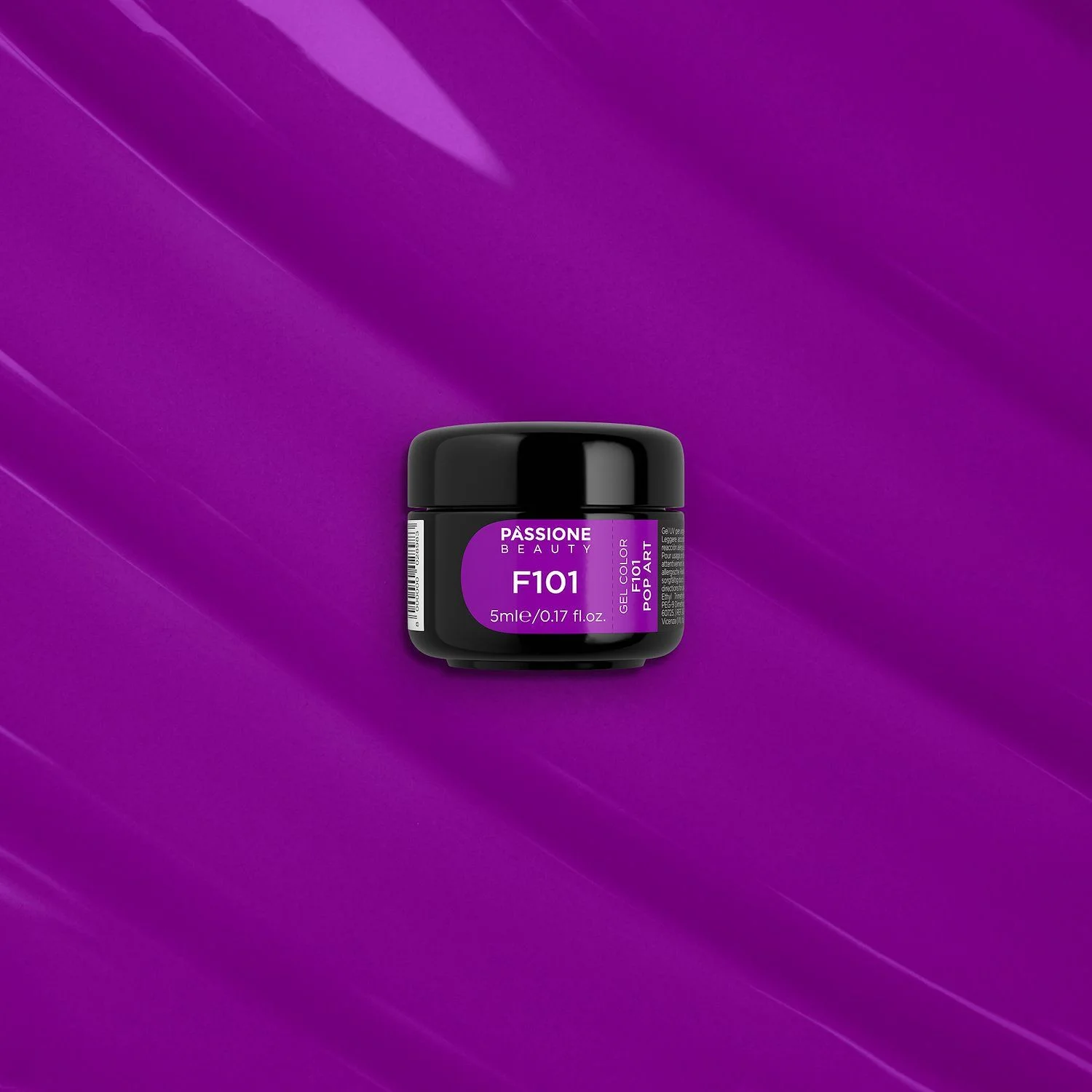 Gel Color F101 Pop Art - Gel Color autosigillante viola acceso - dettaglio 3