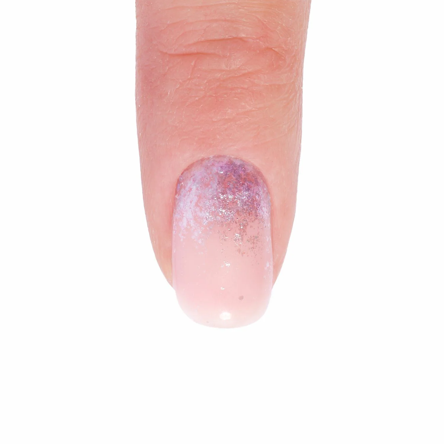 Rose Cream Flakes - Glitzercreme-Flocken für pinke Nagelkunst - Detail 1