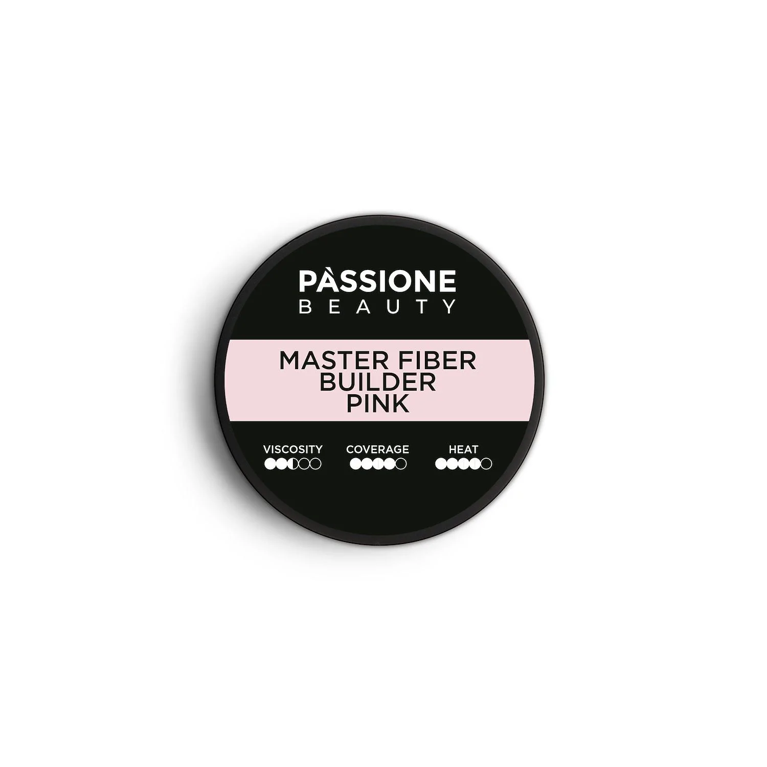 Master Fiber Builder Pink 50ml - Self-Levelling Light Pink Builder Gel With Glass Fibres - detail 3