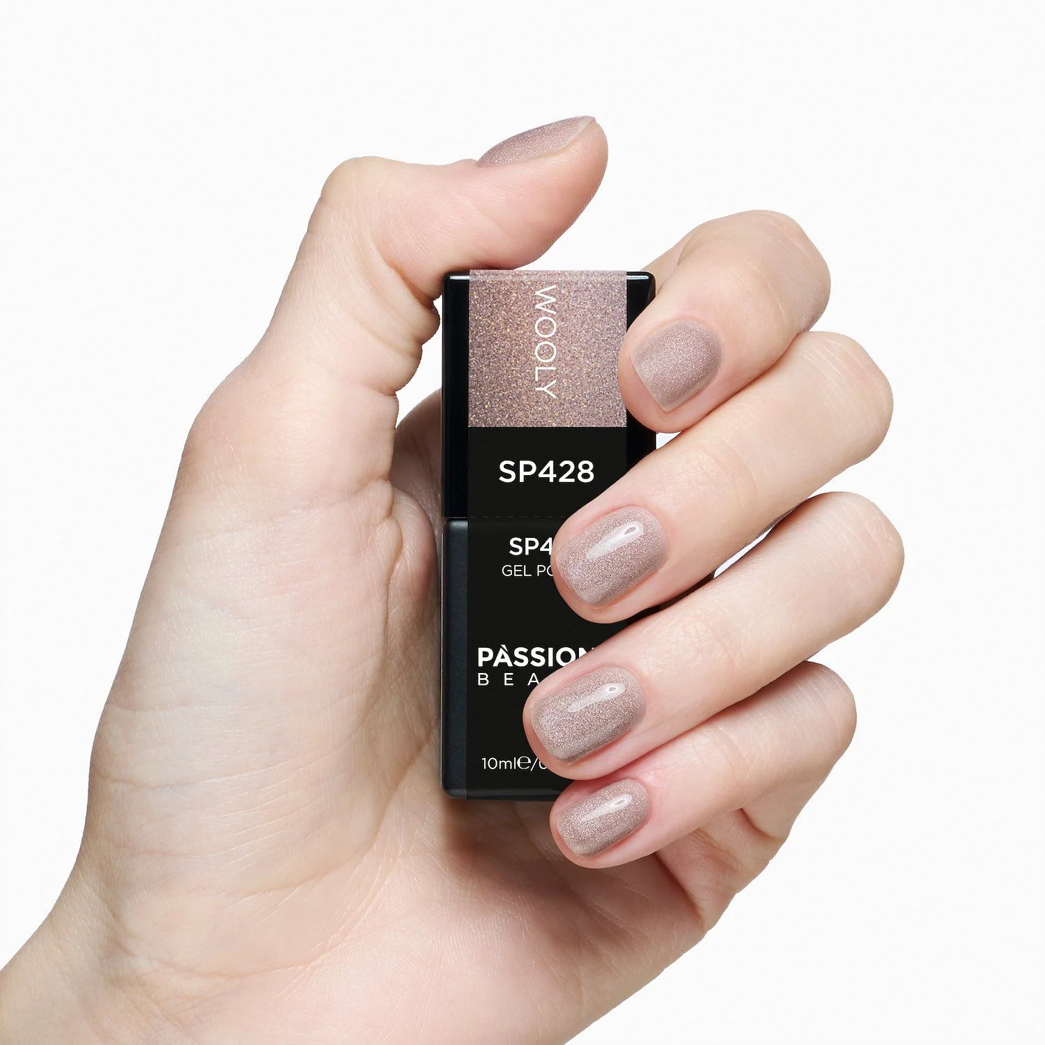 UV-Nagellack SP428 Wooly - UV-Nagellack Taupe Cat-Eye-Effekt - Detail 3