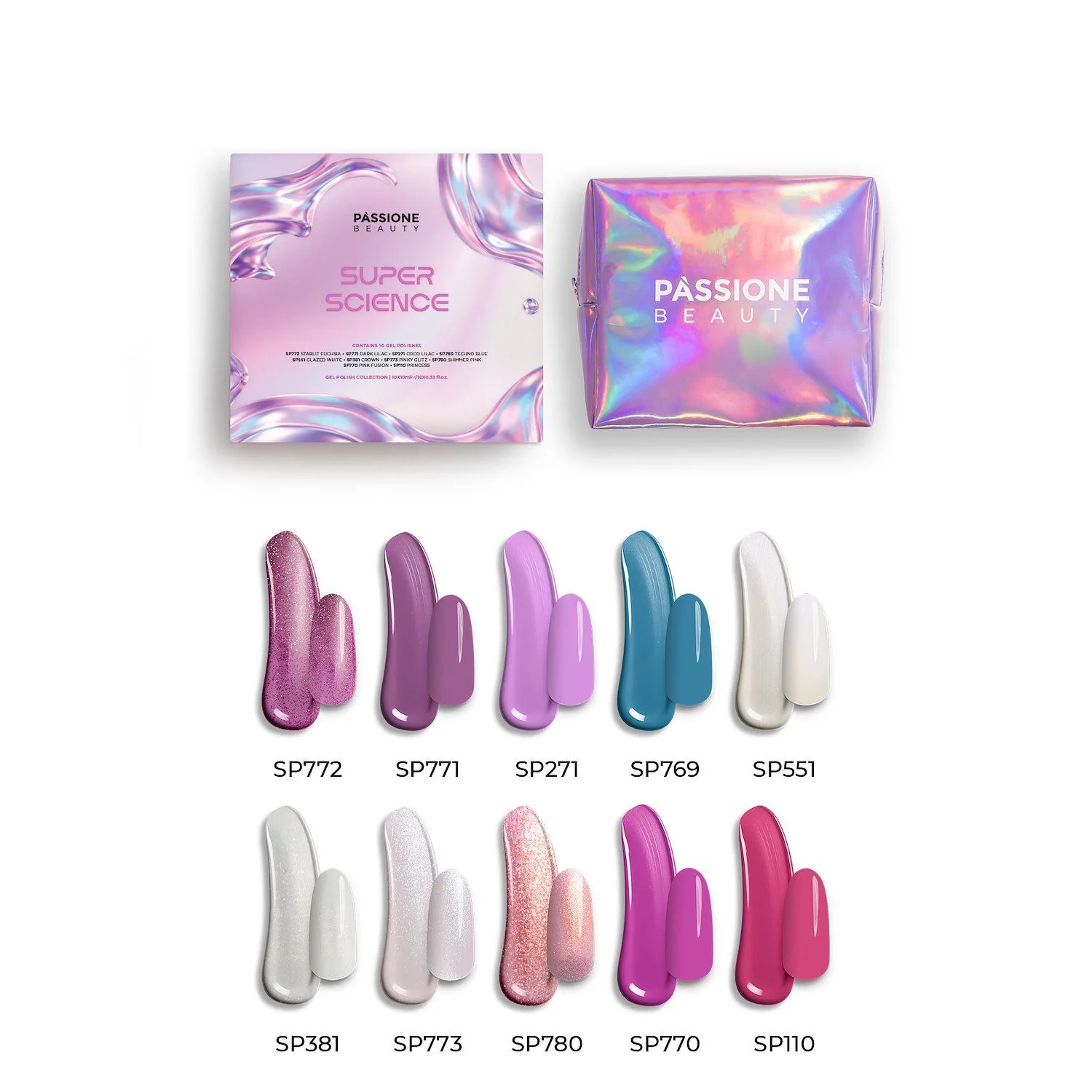 Collezione Superscience - Collezione di semipermanenti con mini bag
