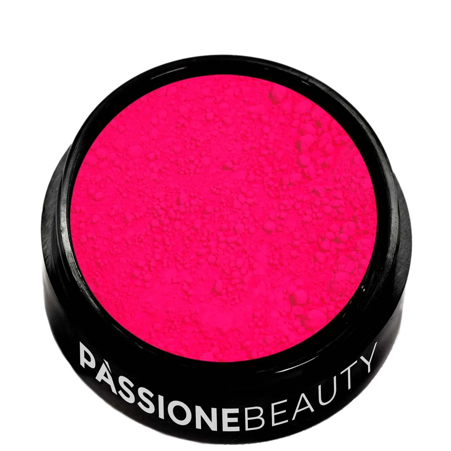 Delhi Fluo Pigment Powder - Neon yellow and pink nail art powder - detail 3