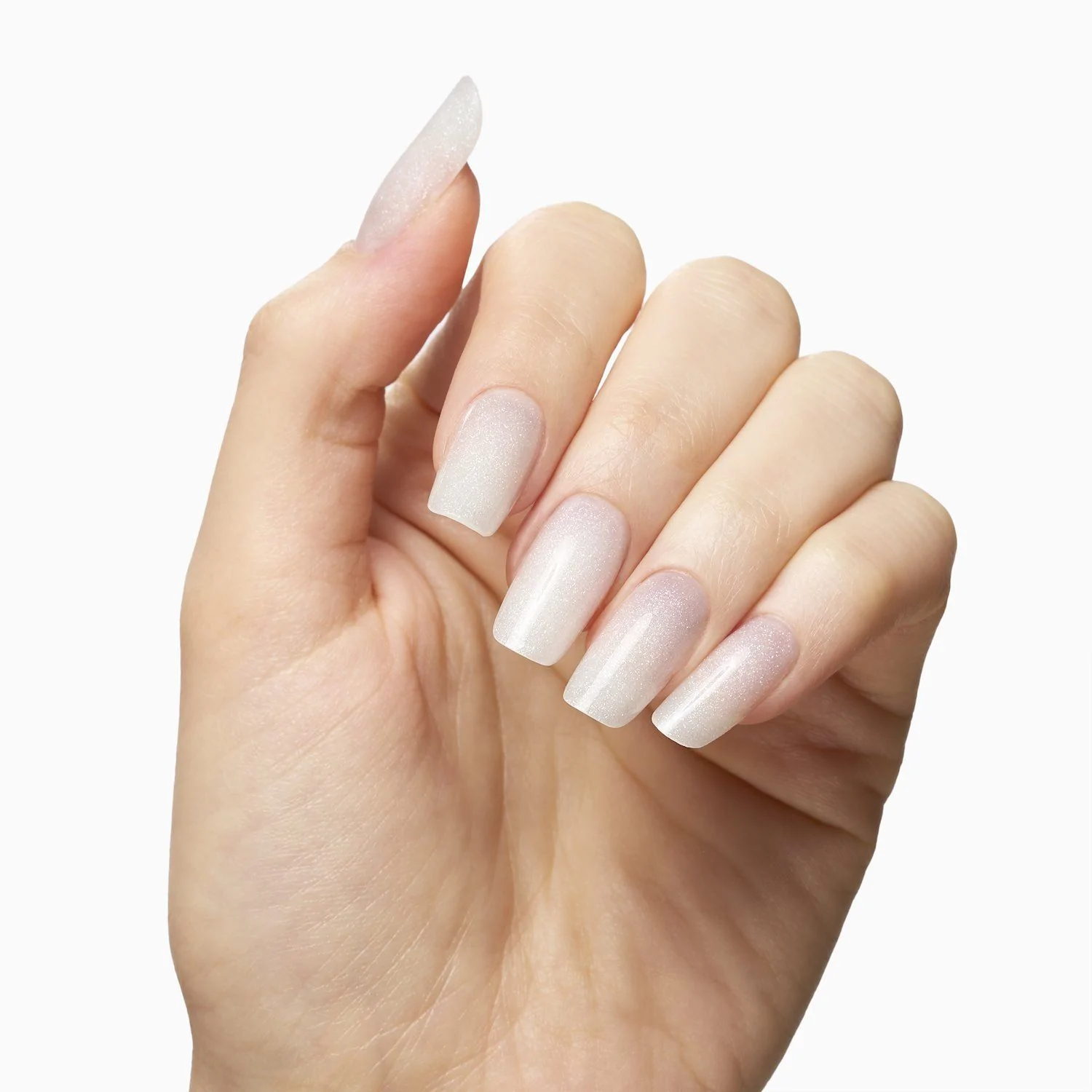 AcrilGel® Sparkling White 60 ml - Gel acrylique blanc laiteux avec micro-paillettes blanches - détail 2