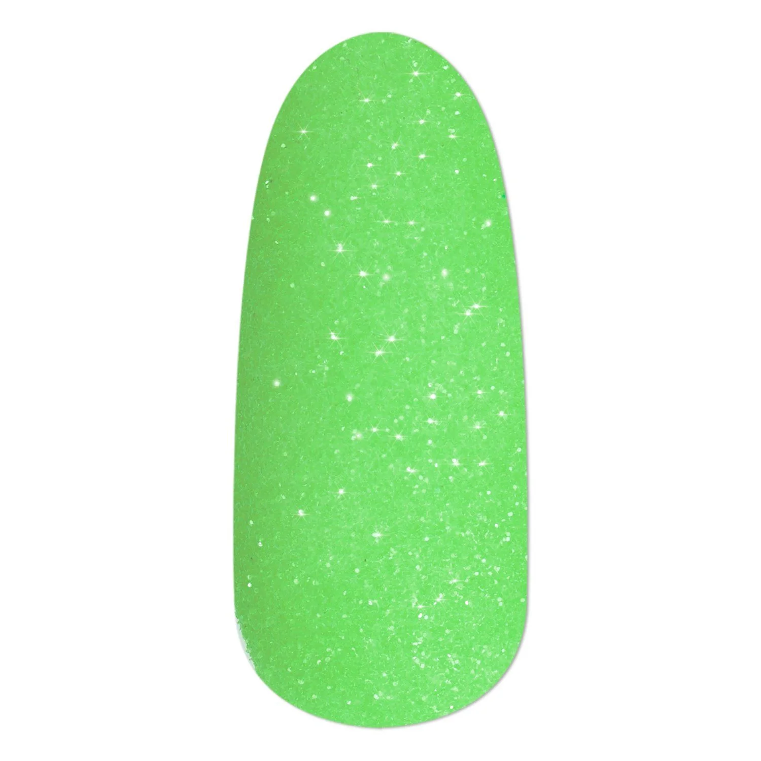 Green Fluo Biodegradable Glitter - Glitter biodégradables pour ongles vert fluo - détail 1