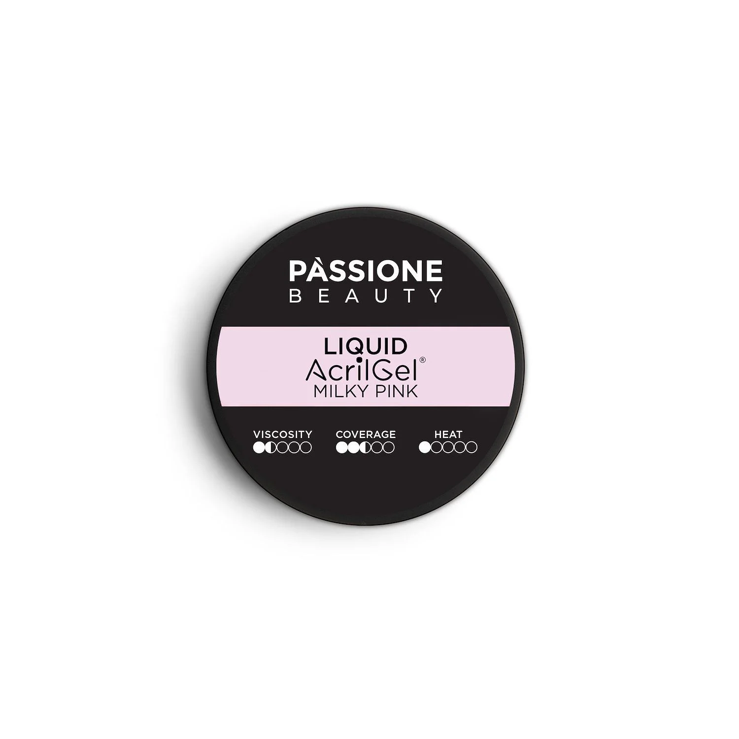 Liquid AcrilGel® Milky Pink 50 ml  - Selbstnivellierender Builder mit niedriger Viskosität, rosa-milchig - Detail 4