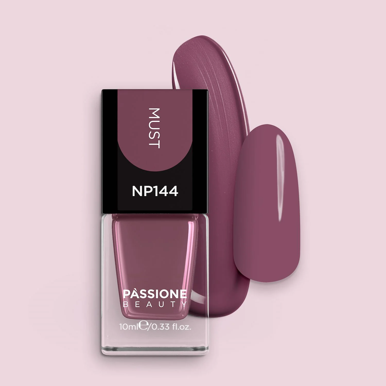 Esmalte NP144 Must - Esmalte color rosa malva oscuro