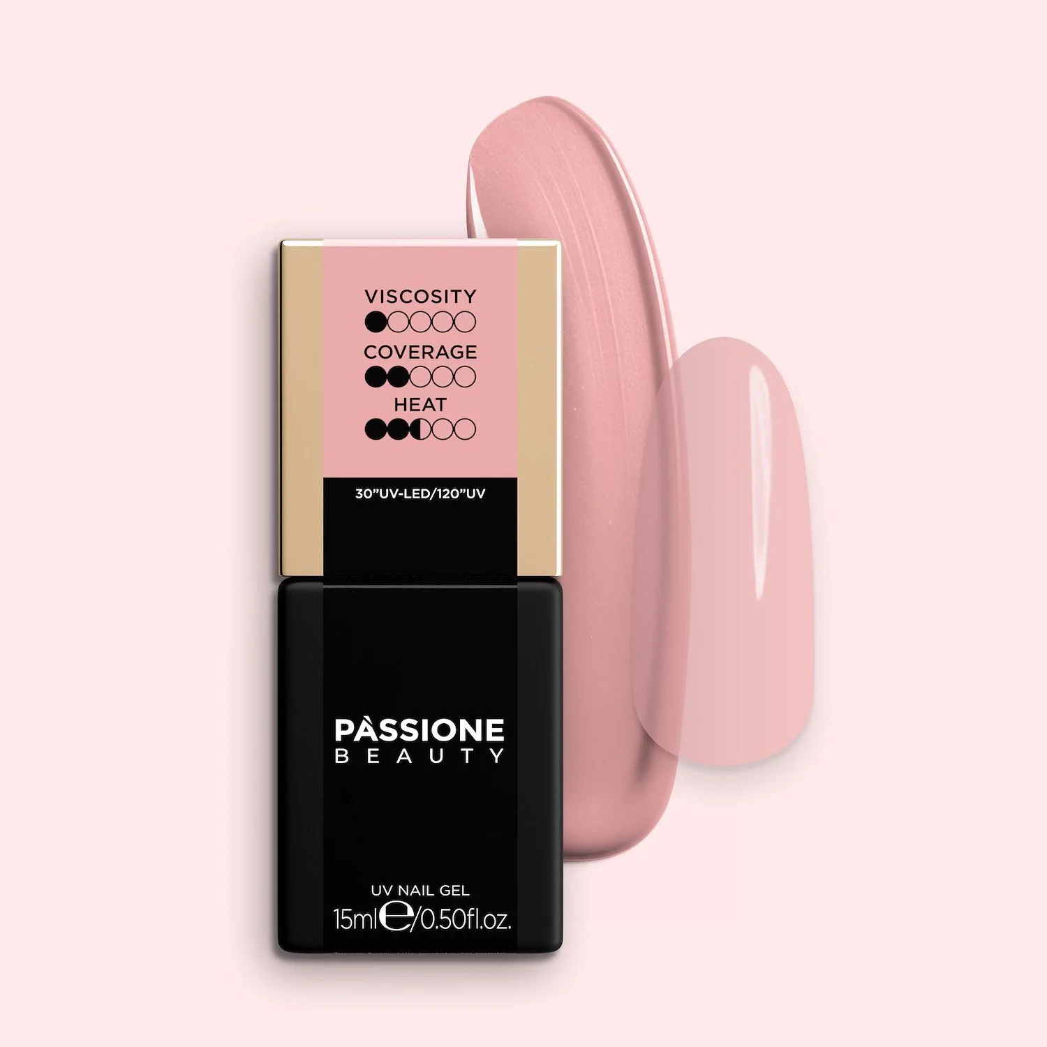 GELNIUS® Natural 15 ml - Gel constructeur 2 en 1 à faible viscosité nude