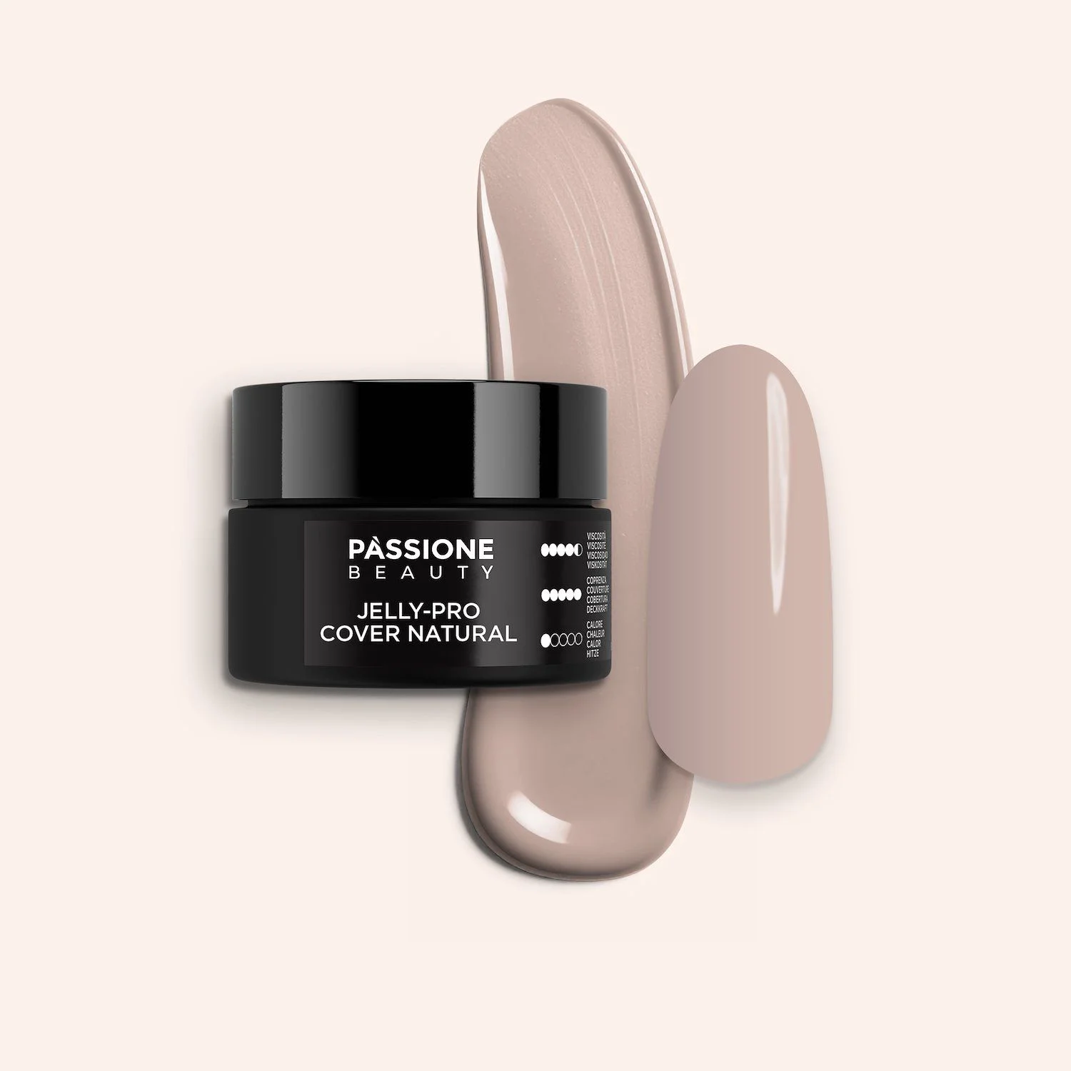 JELLY-PRO Cover Natural 15 ml - Builder gel tixotrópico nude rosa