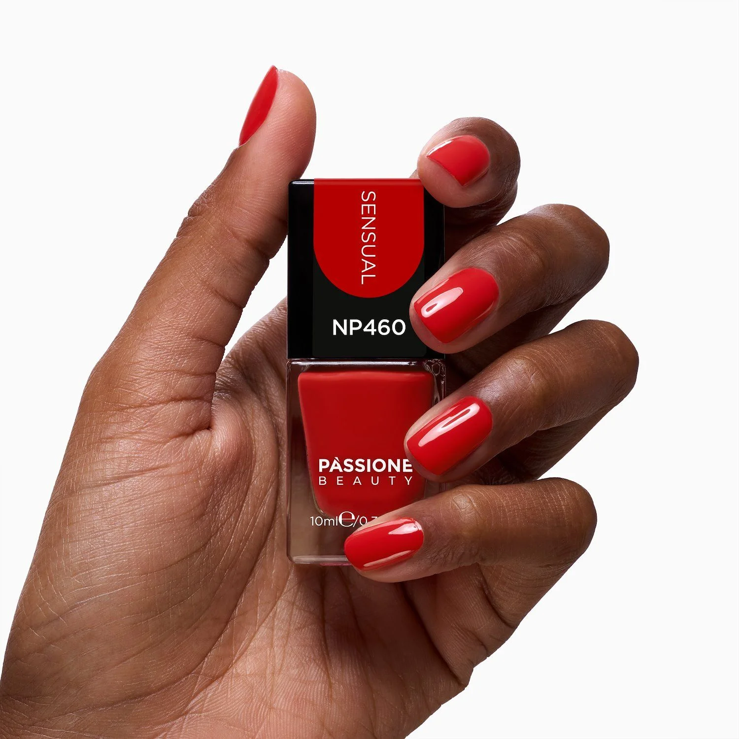 Nagellack NP460 Sensual - Roter Nagellack - Detail 3