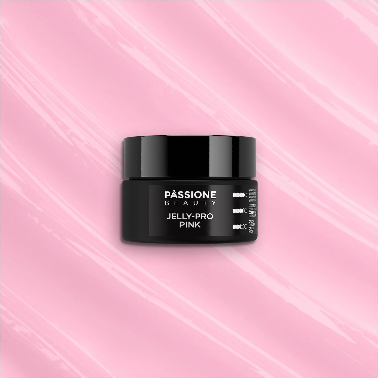 JELLY-PRO Pink 15 ml - Thixotropic Bright Pink Builder Gel - detail 3